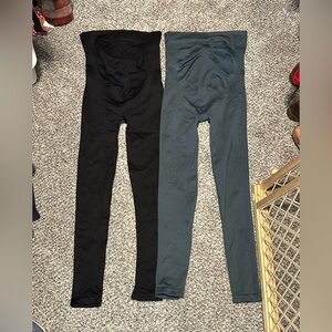 Blanqi set of 2 maternity leggings small